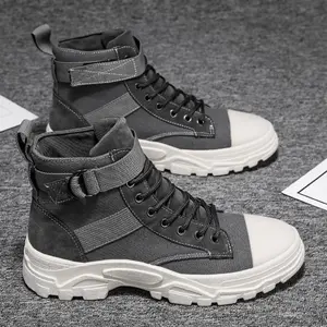 Prelesty Klasik Modern Sepatu Boots Pria Casual Tinggi Kerja Murah Formal Keren Cowok Dewasa Kekinian Anti Slip Nyaman 191