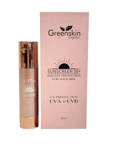 Kem Chống Nắng Dưỡng Da Mẫu Mới 50ML Greenskin Organic  - Mỹ Phẩm Hồng Loan