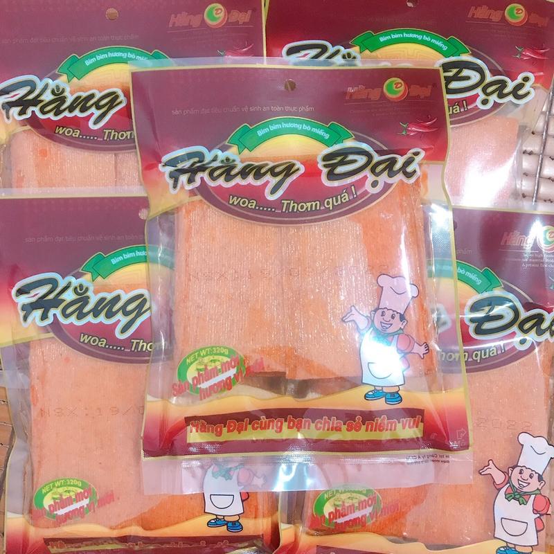 Combo 5 Gói Bò Miếng Hằng Đại Food Snack Ăn Vặt