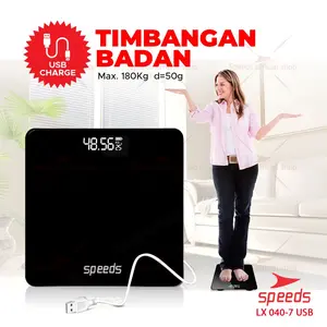 [PROMO LIVE] Timbangan Badan Pengukur Berat Badan Scale 040-7