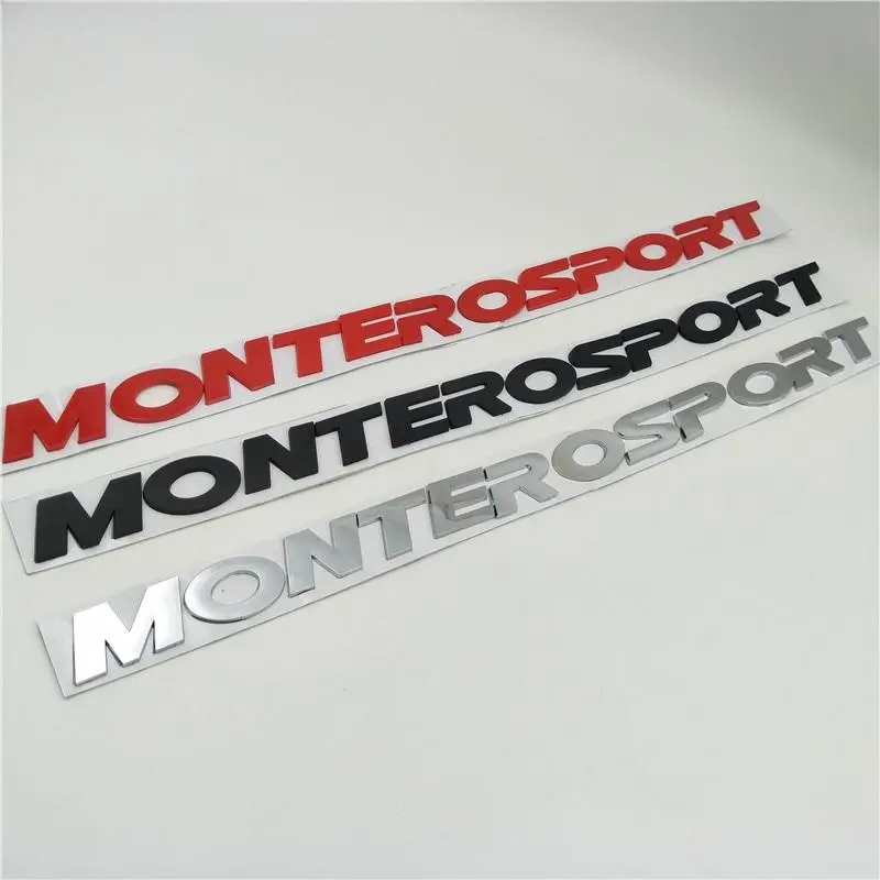 Product Introduction of Car Engine Hood Emblem Badge Logo Nameplate Decals Sticker, Car Exterior Accessories for Mitsubishi Pajero Montero Sport SUV 0