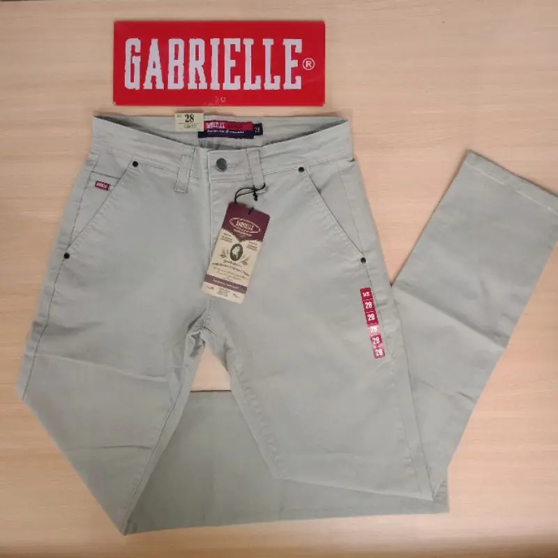 𝐆𝐚𝐛𝐫𝐢𝐞𝐥𝐥𝐞  CHINOS SLIM FIT / BAHAN STRETCH /ORIGINAL