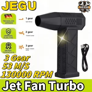 JEGU Jet Fan Turbo/Mini Turbo Jet Fan Turbo Violent Fan 3 Gear Adjustable 130000RPM