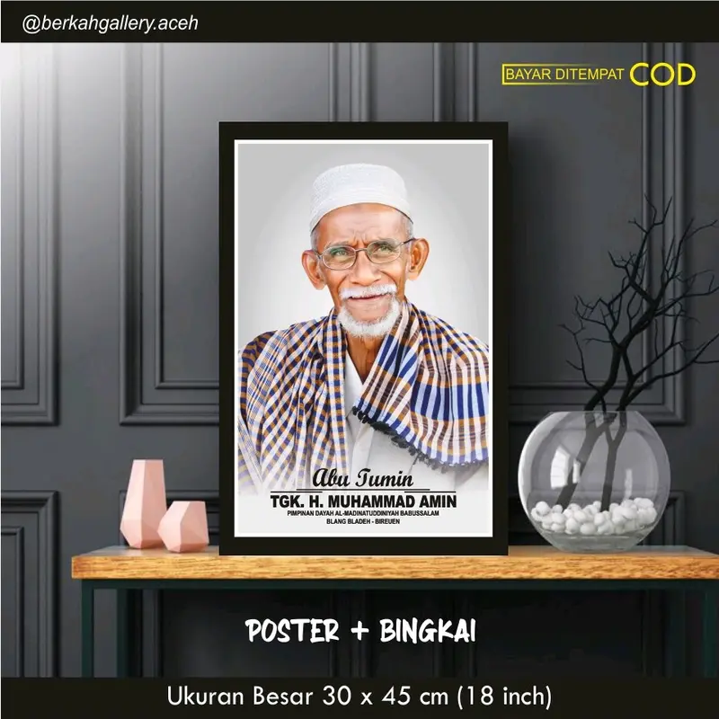 POSTER ULAMA ACEH ABU TUMIN 0