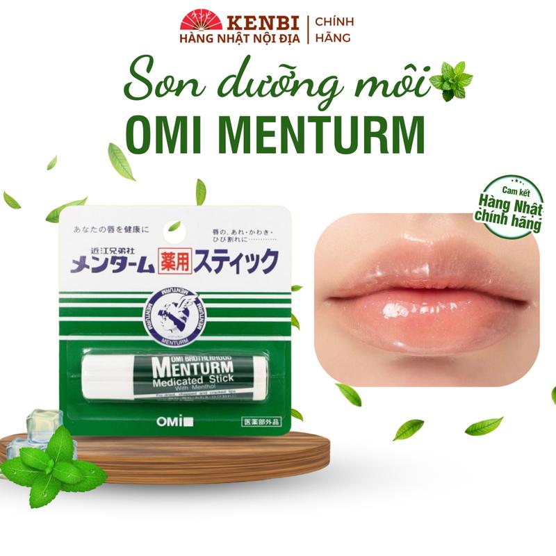 Son Dưỡng Omi Nhật Bản Làm Mềm Môi Giảm Thâm Ngại Cho Nữ Môi Cảm Nhận Đầy Ấn Tượng