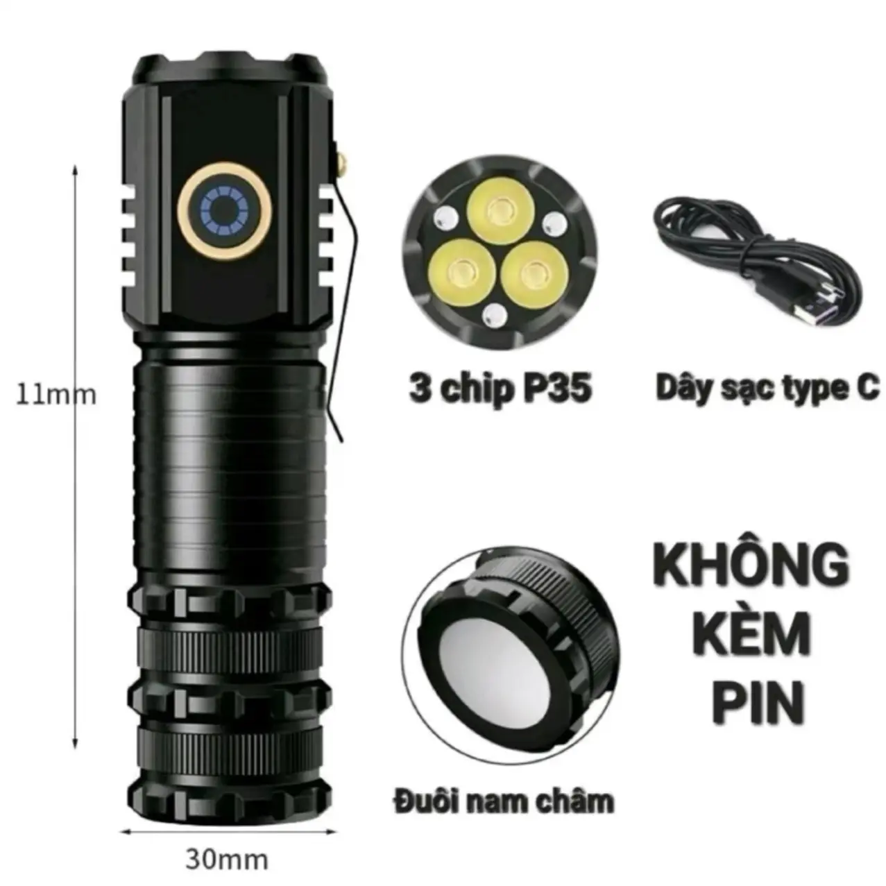 Đen mini s400 bản k pin