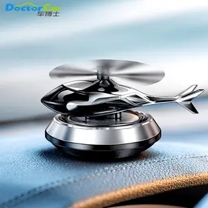 Parfum Pajangan Helikopter Dashboard Mobil Berputar Menggunakan Sinar Matahari dan Mengeluarkan Aroma