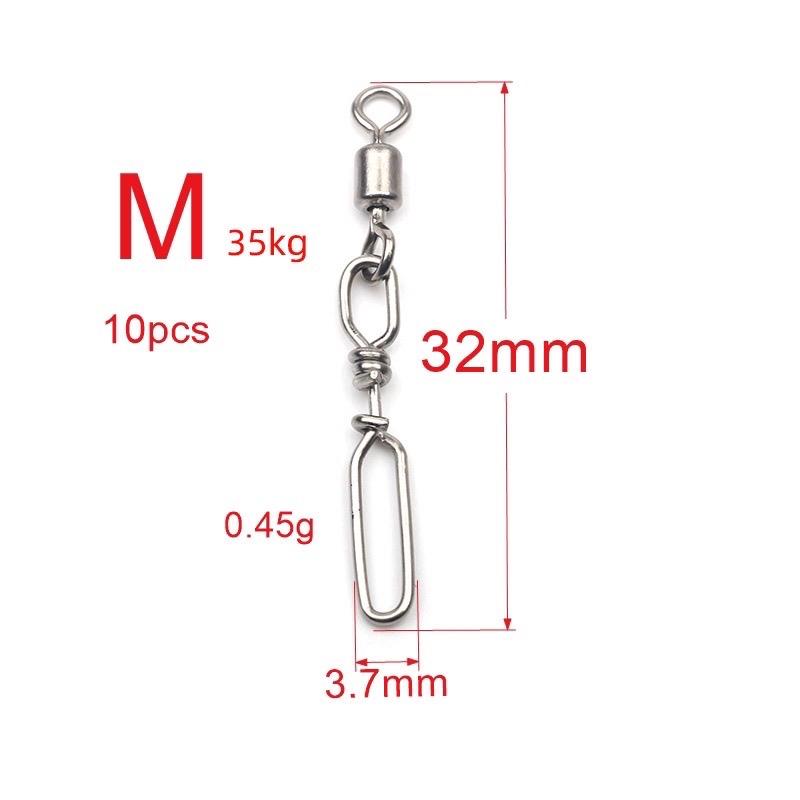 Combo 5 Khóa link lọt khoen chịu tải cao, chất liệu inox sáng bóng bền đẹp [tặng kèm chống lật] 6