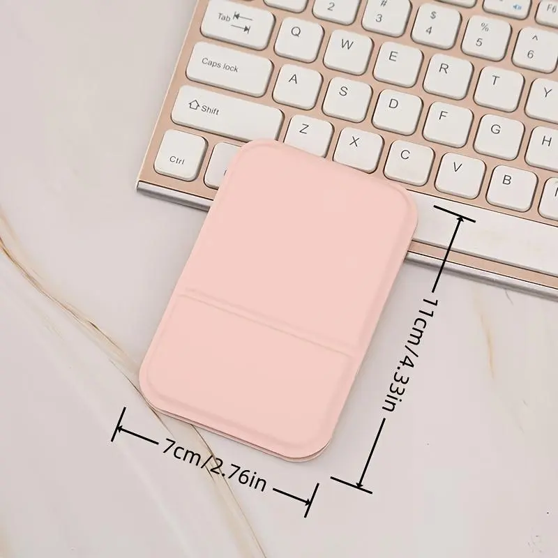 Portable Makeup Mirror, 1 Set Handheld Mirror, Foldable Mirror for Women & Men, Makeup Tools for Home and Travel 1