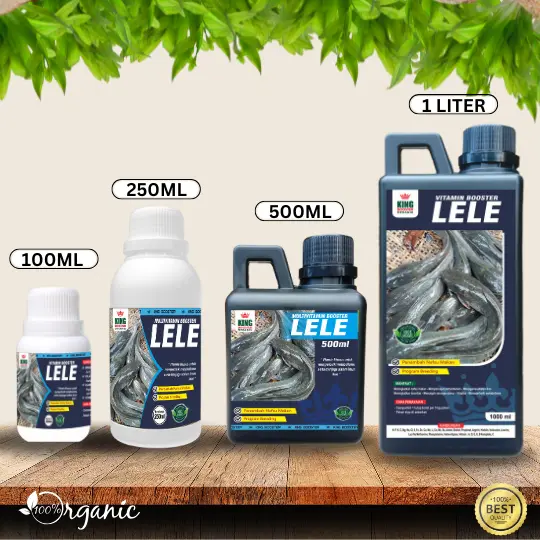 Vitamin Booster pertumbuhan lele / Vitamin Probiotik lele 250ML BISA DICAMPUR PELET 4