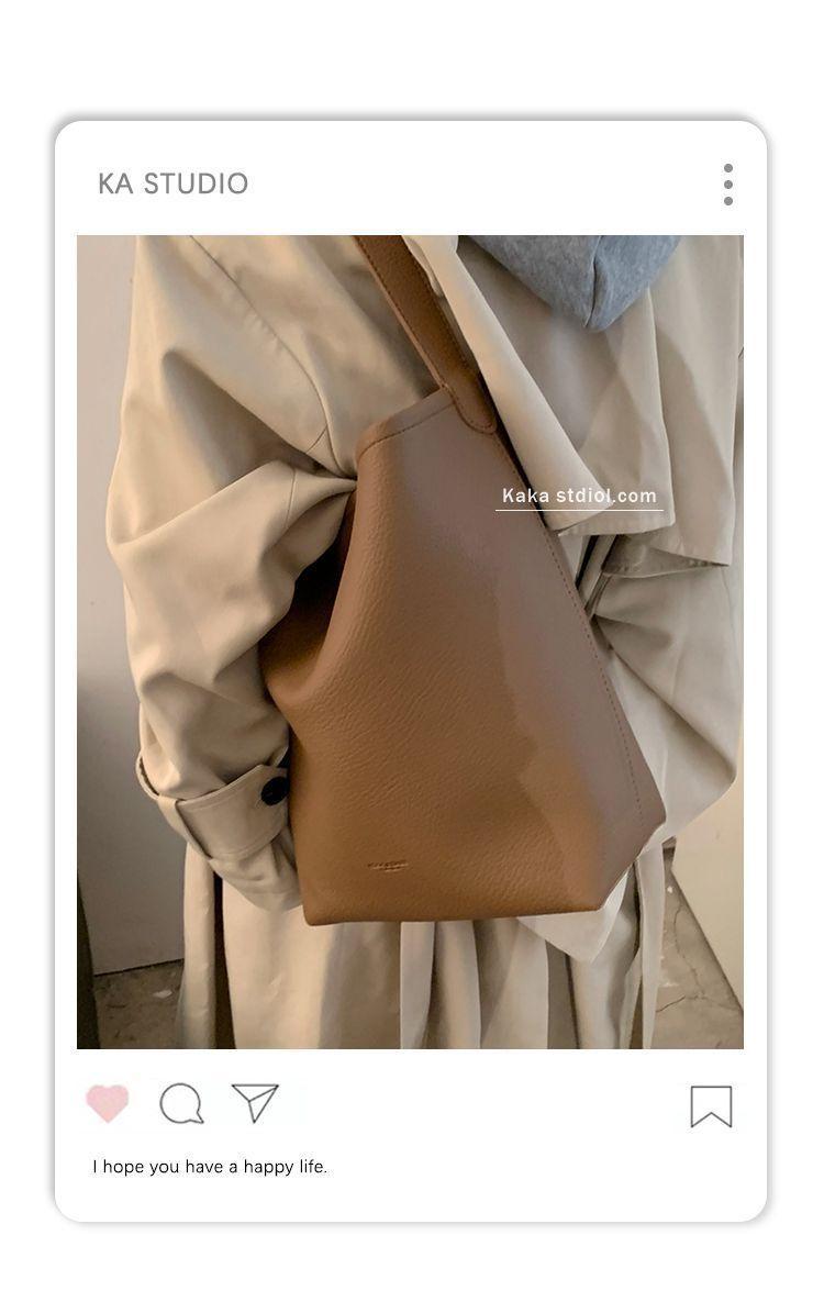 Product Introduction of Beg Ketiak, Gaya Retro, Untuk Wanita, Fesyen Baharu 2024, Beg Baldi Korea, Serba guna, Kapasiti Besar, Beg Tote Bahu Bags Totebag 2