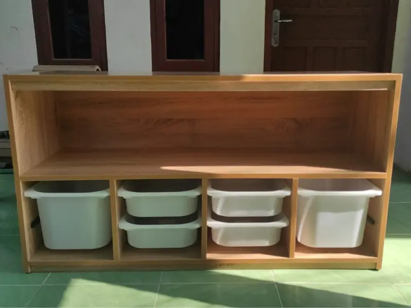 JAVAWOOD INDONESIA MUSI STORAGE TROFAST SERIES (TANPA WADAH PUTIH) kayu 3