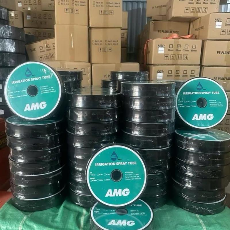 100m Ống Tưới Đục Lỗ Sẵn Phi 27mm,34mm - AMG