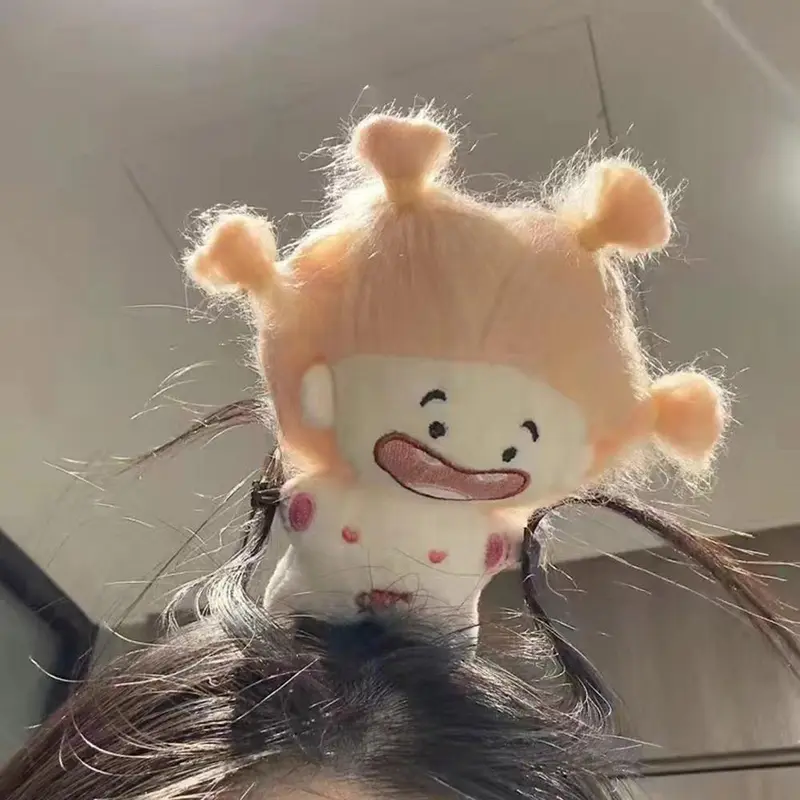 Băng Đô Búp Bê Xấu Xí, Kẹp Tóc Búp Bê Dopamine Sáng Tạo Vui Nhộn Băng Đô Búp Bê Bông Kẹp Tóc Nhồi Bông Vui Nhộn Sáng Tạo 4