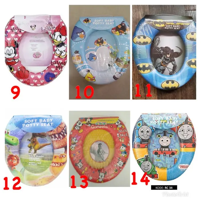 Dudukan toilet anak/ potty training seat/ ring closet/ potty training 2