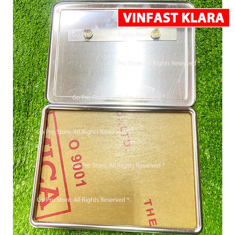Bộ Khung Biển Số Xe Điện VinFast KLARA INOX D5086 2