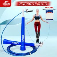 Gambar Speeds Lompat Tali Jump Rope Tali Panjang Olahraga Senam Aman Ringan 021-1604 - 1601 B HITAM dari Speedsindonesia Kota Surabaya 1 Tokopedia