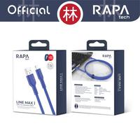 Gambar RAPAtech DC2022 - LINE MAX I - USB-A to Lightning Cable 2.4A 120 cm - biru dari Liem Group Kota Administrasi Jakarta Barat 5 Tokopedia