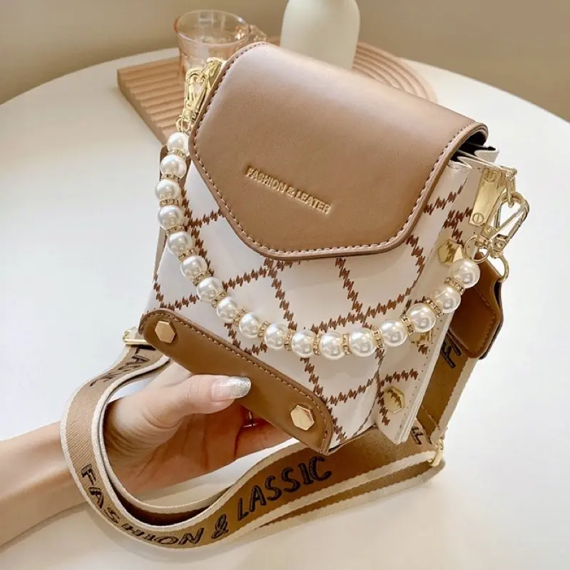 MILUV -TAS HANDBAG MUTIARA SELEMPANG CEWEK BAG WANITA  LB- 287