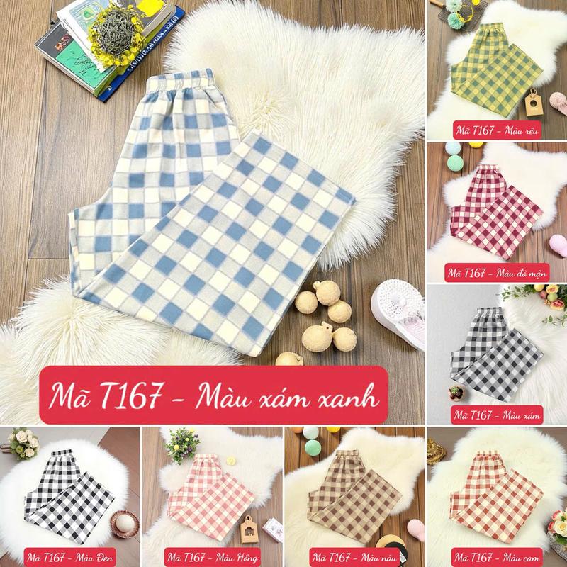  T167 Quần Suông dành cho Nữ- Vải Lụa Mango Vải Mềm mịn thoải mái 