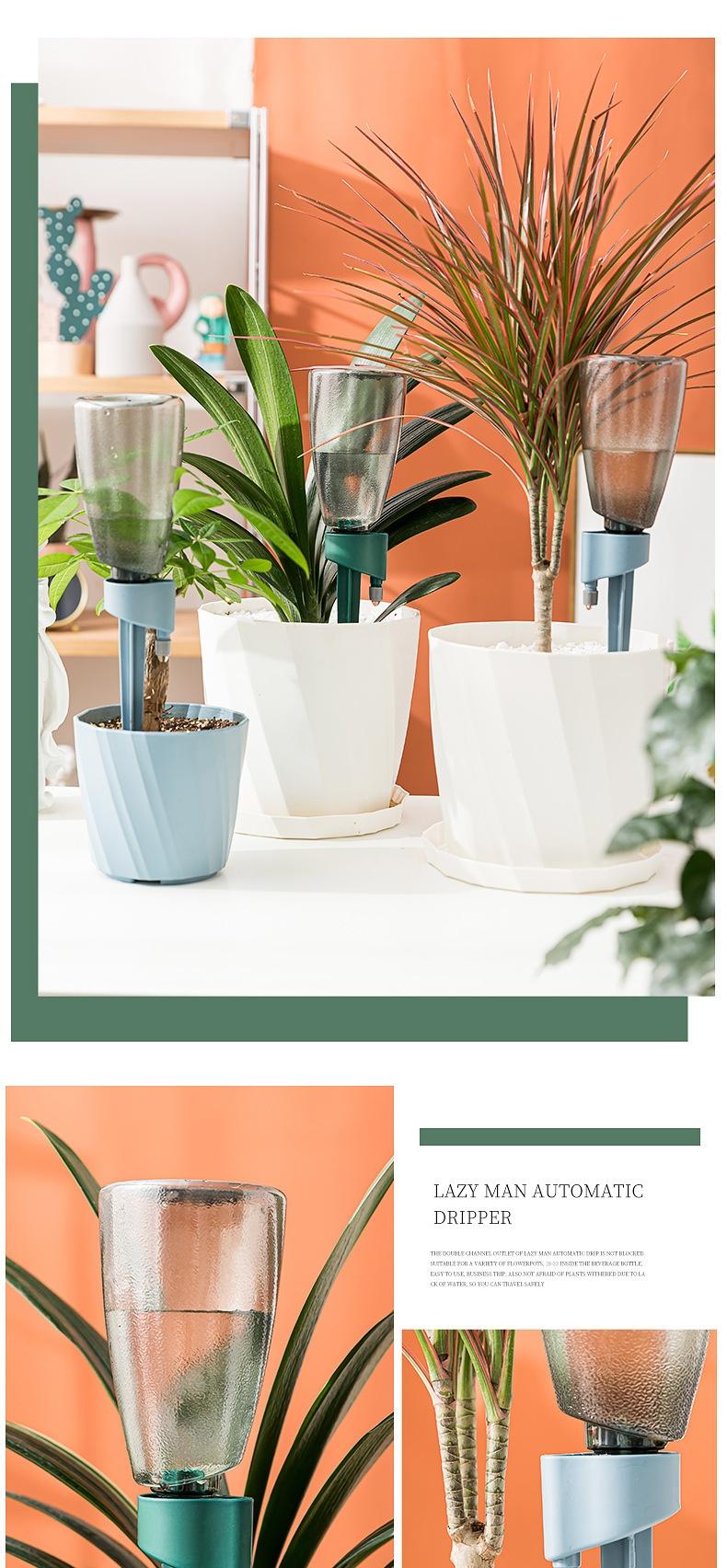 Product Introduction of Automatic Watering Tool, Drip Irrigation, Plant Watering System, Home Use, Travel Watering Can, Water Bottle for Plants 11