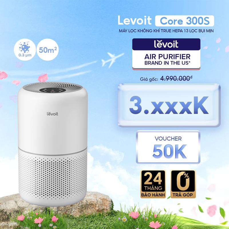 Máy Lọc Không Khí Làm Sạch Không Khí Levoit Core 300S | Công nghệ Air Turbo | Hàng Chính Hãng