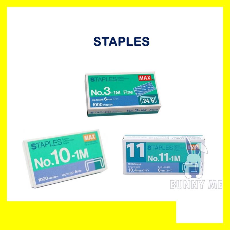 [BUNNY] STAPLER MAX BULLET / NEEDLES / STAPLES / UBAT STAPLER - TikTok ...