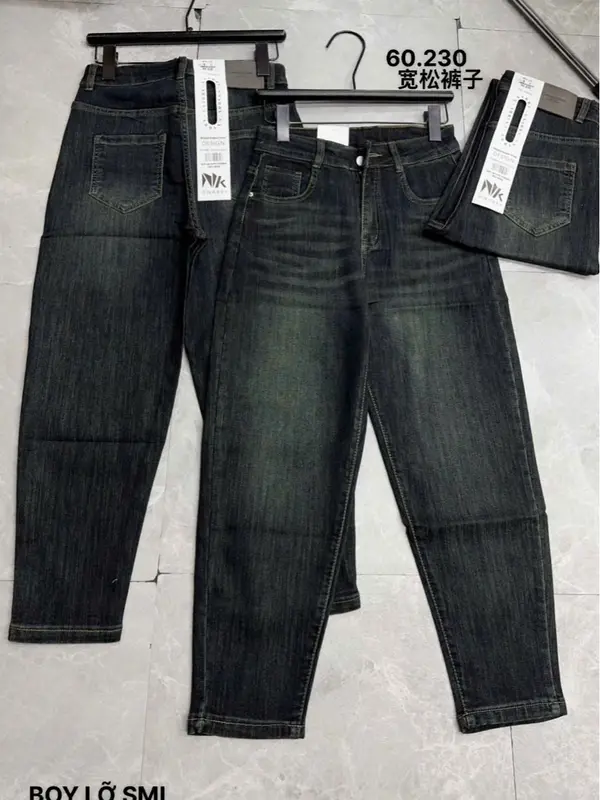 Quần Jean Baggy Boy Lỡ Chất Denim  - Chất Liệu Vải Cao Cấp Co Dãn 4 Chiều Phom Siêu Chuẩn Xu Hướng 2025 0
