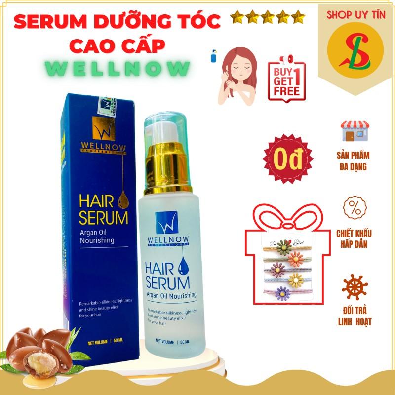 Tinh dầu dưỡng tóc, serum dưỡng tóc bóng và giữ nếp tóc hương nước hoa Wellnow Hair Serum 50ml Chăm Sóc Tóc Nữ Women