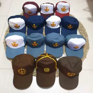 TOPI SEKOLAH SD, SMP SMA , TOPI SD SMP SMA, TOPI SEKOLAH SD SMP SMA BORDIL, TOPI MERAH PUTIH, TOPI BIRU PUTIH, TOPI PUTIH ABU-ABU, TOPI PRAMUKA Bordir