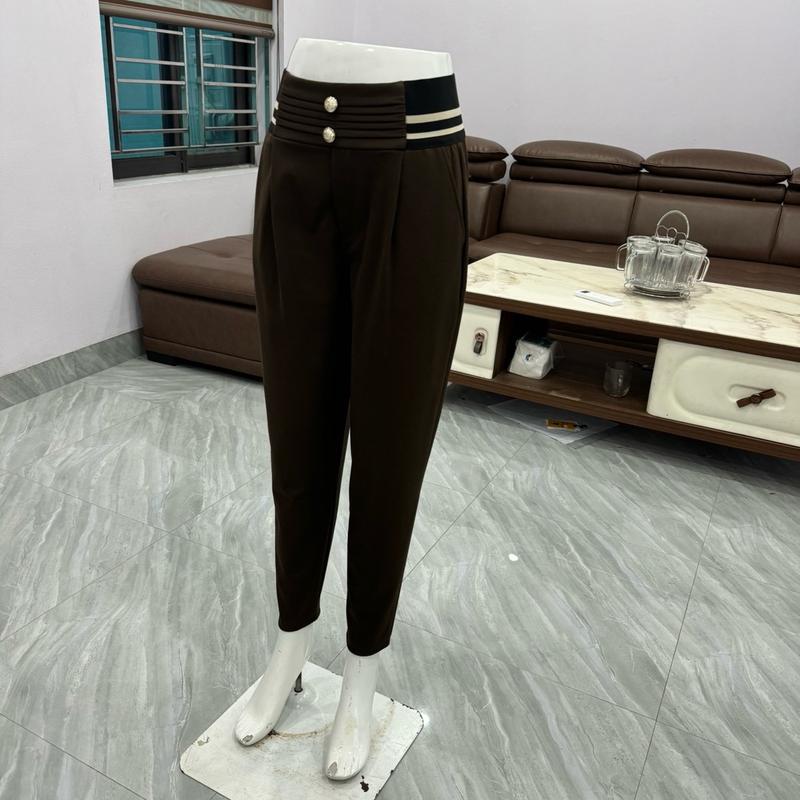 Quần baggy chất liệu UMI Hàn cao cấp , ghen bụng che khuyết điểm cho các chị e. Lên dáng siêu xinh mã 01 Nữ Women Pants Nhung 7