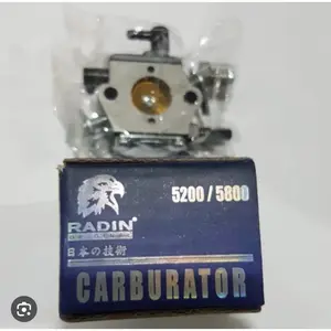 CARBURATOR MESIN CHAINSAW MINI 5200 5800 Merk RADIN