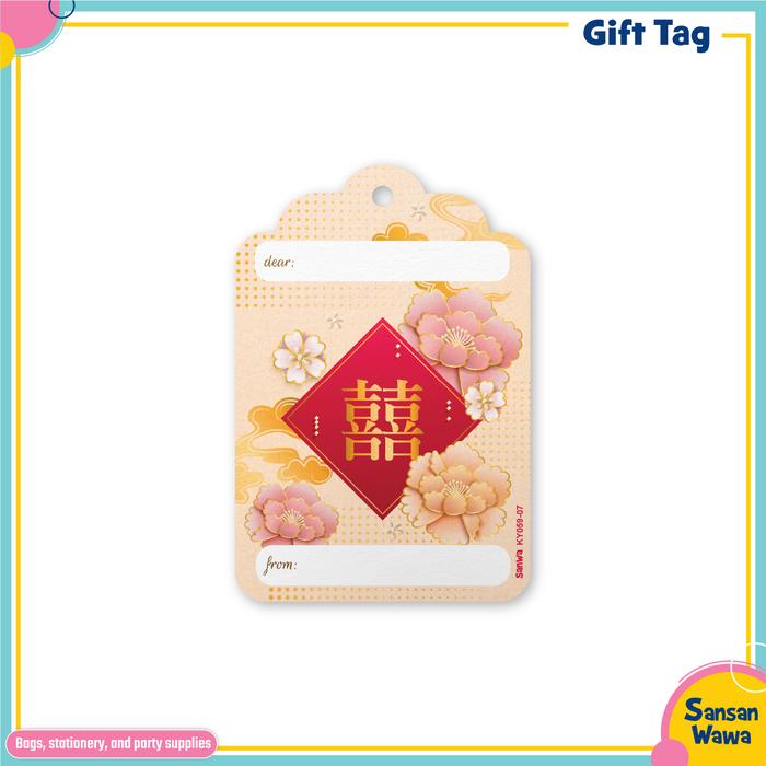 Gambar Sansan Wawa Gift Tag, kartu ucapan Chinese New Year / Imlek isi 25 pcs - Imlek-2 dari Sansan Wawa Kota Administrasi Jakarta Barat 5 Tokopedia