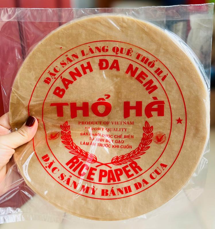 Bánh đa nem Thổ Hà siêu mềm, túi 10-50 lá (Chính gốc Thổ Hà) 6