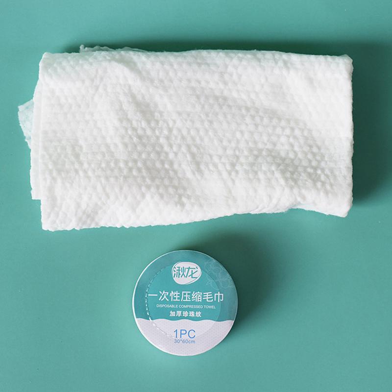 Khăn Nén, Bộ 10 Chiếc, Khăn Nhanh Khô Du Lịch, Khăn Vải Dùng Một Lần Thích Hợp Cho Du Lịch Khách Sạn, Có Thể Giặt Được, Khăn Ăn, Khăn Lau, Sử Dụng Ngoài Trời 5