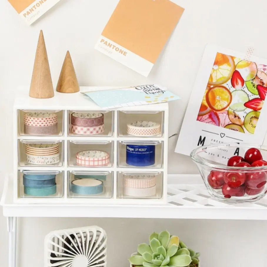 SIERRAHOME, Tempat Menyimpan Perhiasan /Kotak Laci Mini Serbaguna / Rak Kosmetik Laci.