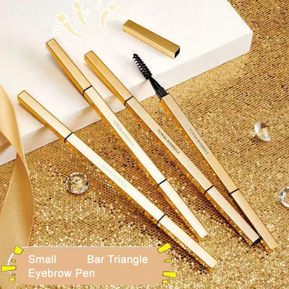 Bút Chì Kẻ Lông Mày Không Thấm Nước, Chống Mồ Hôi, Lâu Trôi, Không Bị Khử Màu, Bán Chạy, Dành Cho Nữ, Đặc Trưng Râu Chồn, D6G9