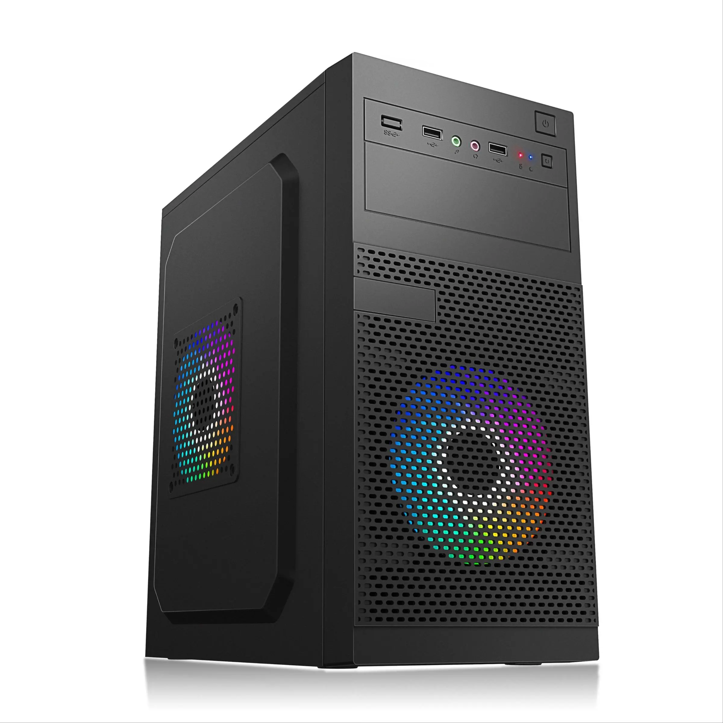 Gaming Full Tower PC Case, Micro ATX/ITX Business Office Home Small Chassis, Desktop Computer Case, Computer Component, Desktop & Laptop Components