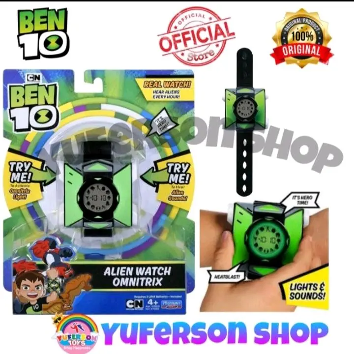 JAM TANGAN BEN 10 Analog-Digital Analog