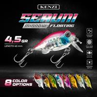 Gambar KENZI SERUNI 45mm 4.5gr - Umpan Pancing Lure Mancing Tiruan Ikan Air Laut & Tawar Hard Bait dari Putri Fishing- Kota Surabaya 1 Tokopedia