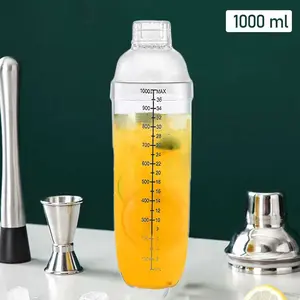 Kimar Cocktail Shaker Mixer Bartender Boston Style 1000ml - B0569