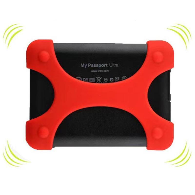 Product Introduction of 2.5" Portable External Hard Disk Drive Bag Carry Case Cover Silicon Rubber Case for WD 2.5 Inch Colorful Hard Drives HDD 25