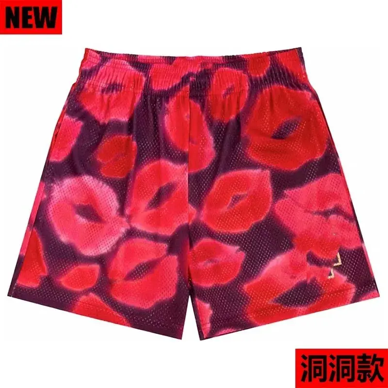 Eric Emanuel Summer Men Sports Shorts Fitness Basketball Beach Pants Mesh Breathable Gym Training Shorts Men's sweatpants Shorts