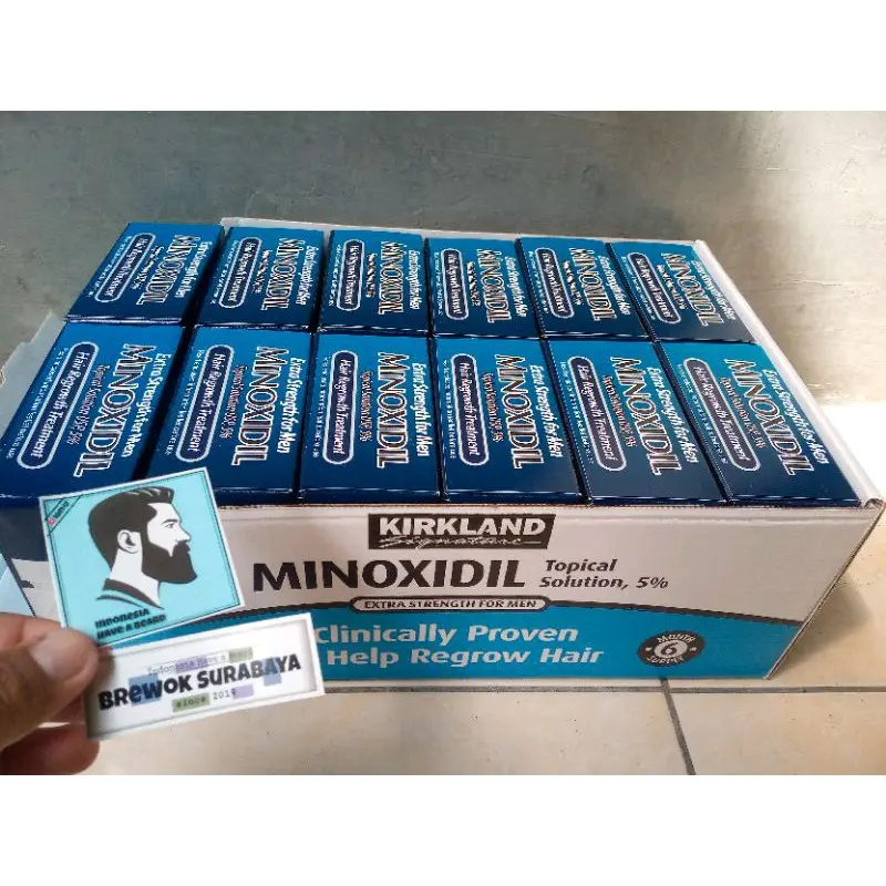 Paket 2 Bulan Minoxidil Kirkland Original 5