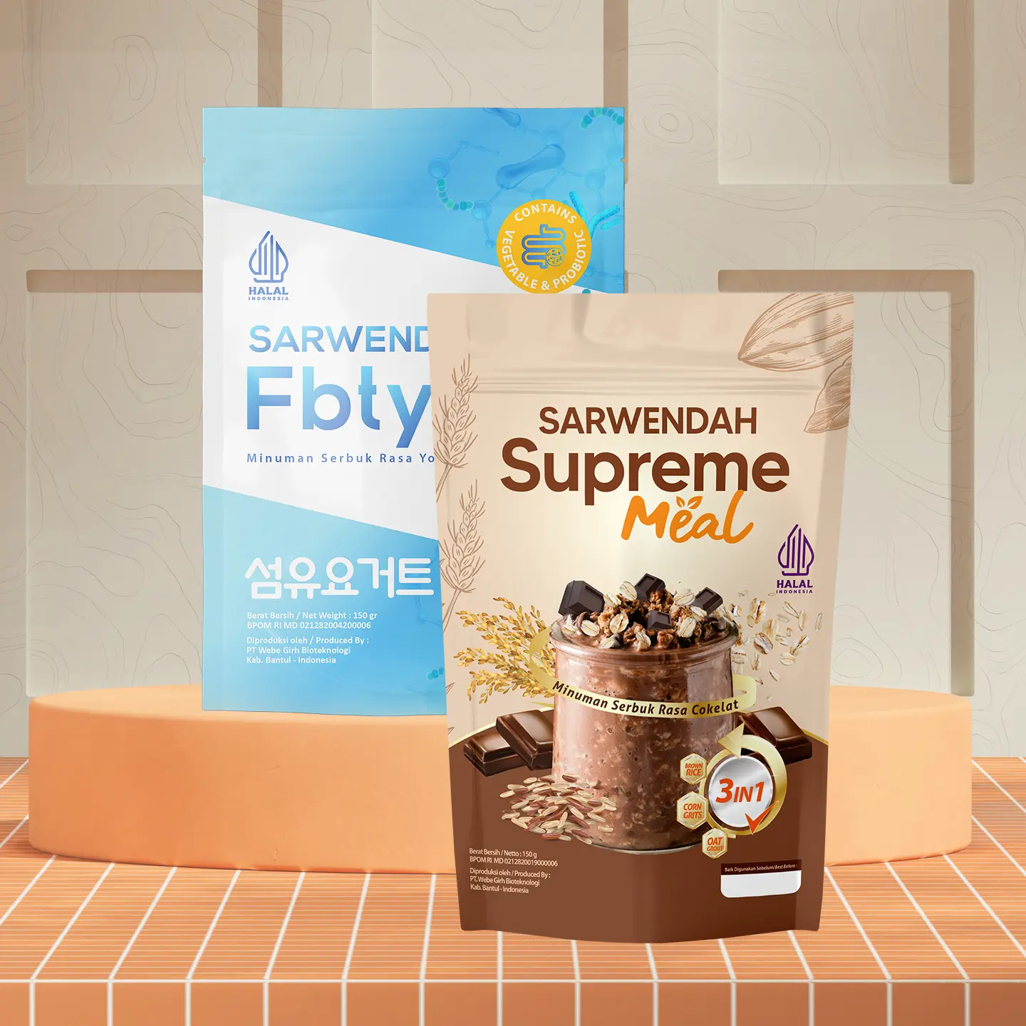 Yogurt + Oat Cokelat