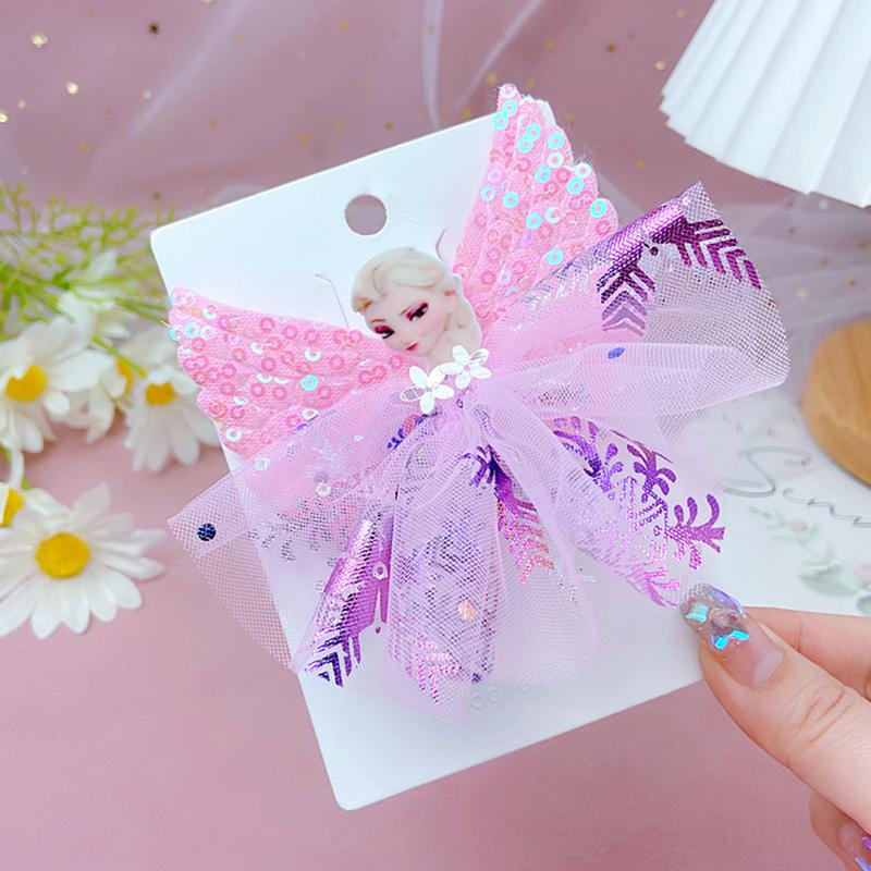 Little Girl Hair Barrettes Cute Bow Sequin Hair Clips Hairpin Headband Hair Accessories Gifts for Toddlers Kids Girls 5