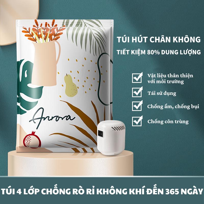 Túi hút chân không đựng bảo quản quần áo chăn màn cao cấp TD32 (phân loại bơm điện, bơm tay chưa bao gồm túi hút) 2
