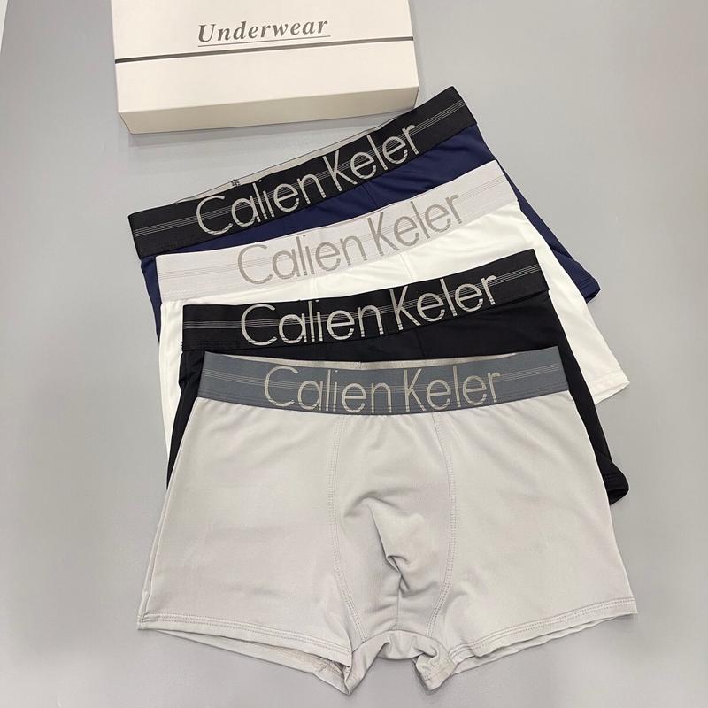  Combo 4-8 quần lót nam boxer nam KELER chất thun lạnh co giãn thoáng mát 