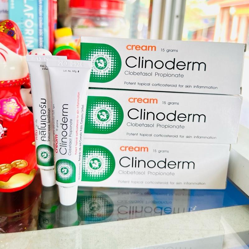 Kem bôi ngứa vảy nến Clinoderm Thái lan 15g - hỗ trợ ngứa vảy nến, á sừng, tổ đỉa, nướcăn chân tay, nấm móng chân tay, viêm da cơ địa.... 3