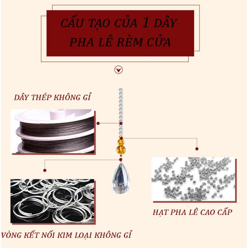 Rèm Cửa Pha Lê Phong Thủy Cao Cấp – Thu Hút Tài Lộc, May Mắn 8